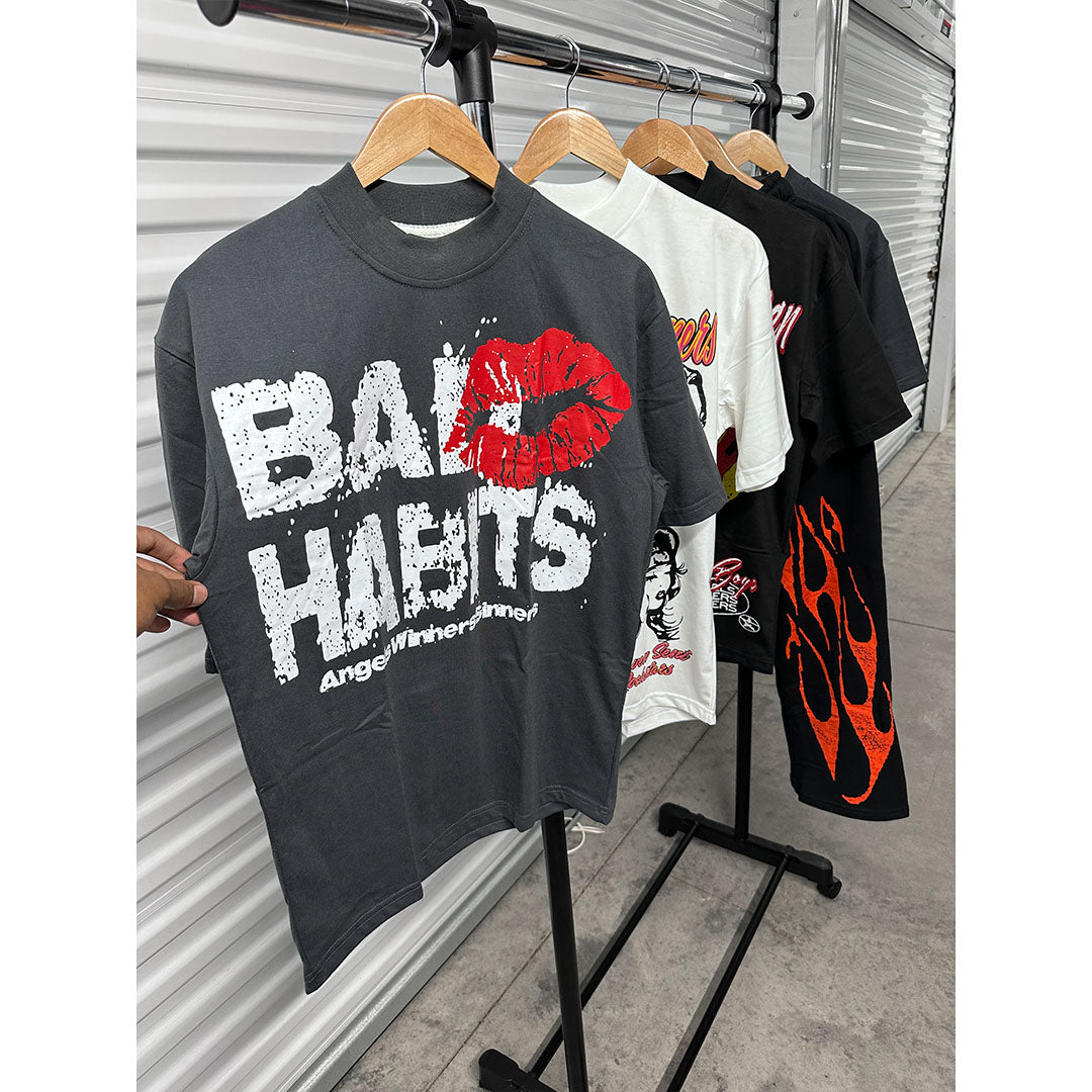 BAD HABITS TEE