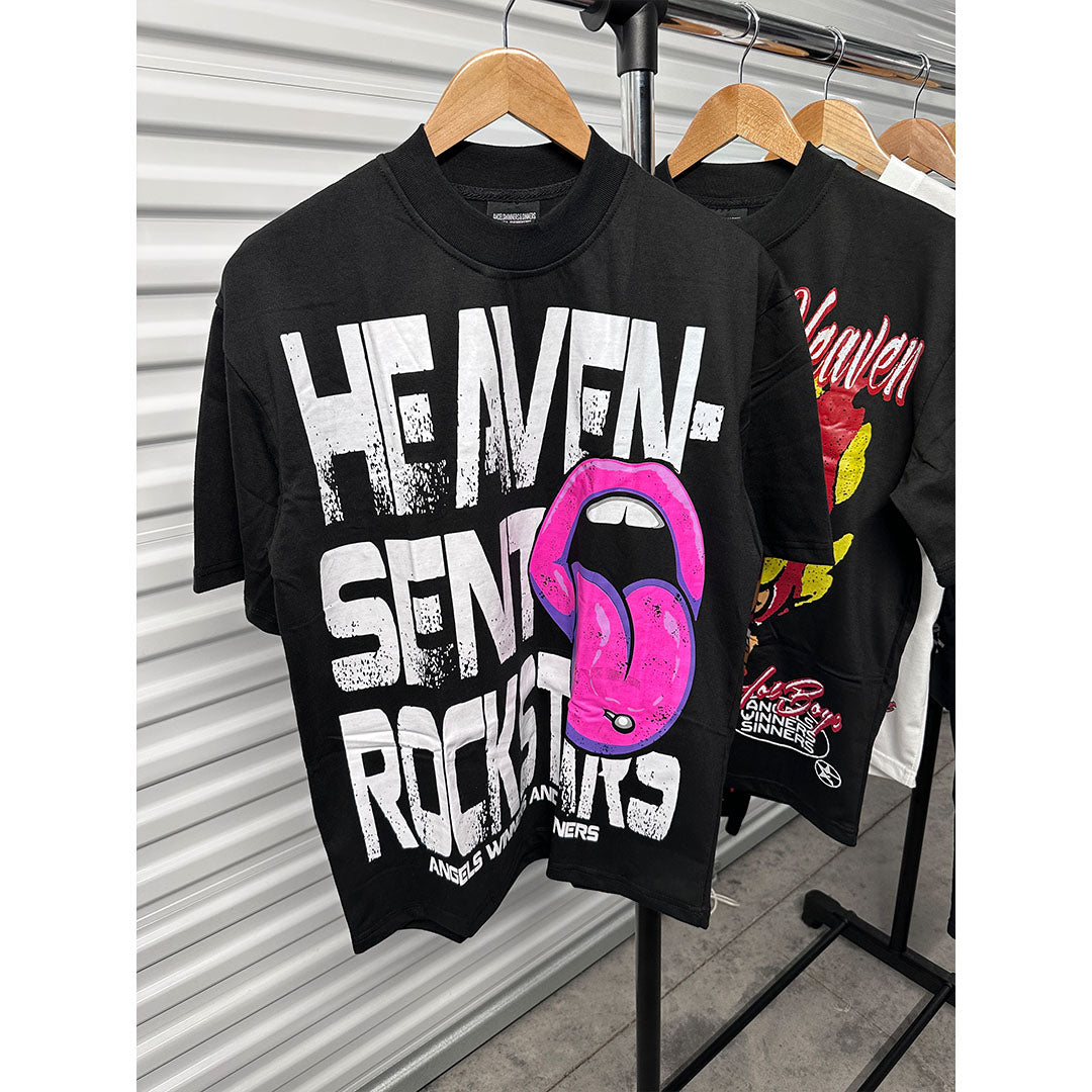 ROCKSTARS TEE (PINK)
